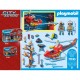 Playmobil City Action - Elicopter de pompieri cu 2 figurine