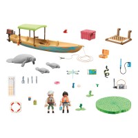 Set de joaca Playmobil Wiltopia - Excursie cu barca
