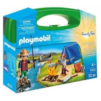Playmobil Family Fun - Set portabil camping