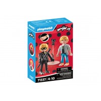 Playmobil Miraculous - Adrien si Cat Noir