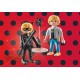 Playmobil Miraculous - Adrien si Cat Noir