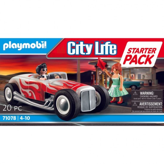 Playmobil City Life - Set masina de curse