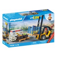 Playmobil My Life - Stivuitor cu marfa