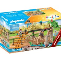 Playmobil Family Fun - Tarc exterior pentru lei