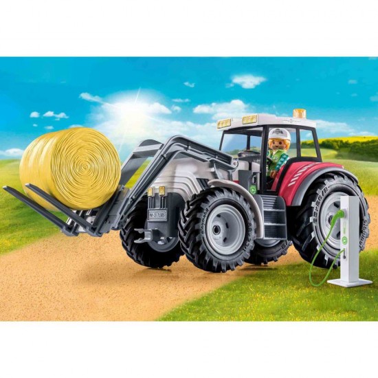 Playmobil Country - Tractor mare cu accesorii