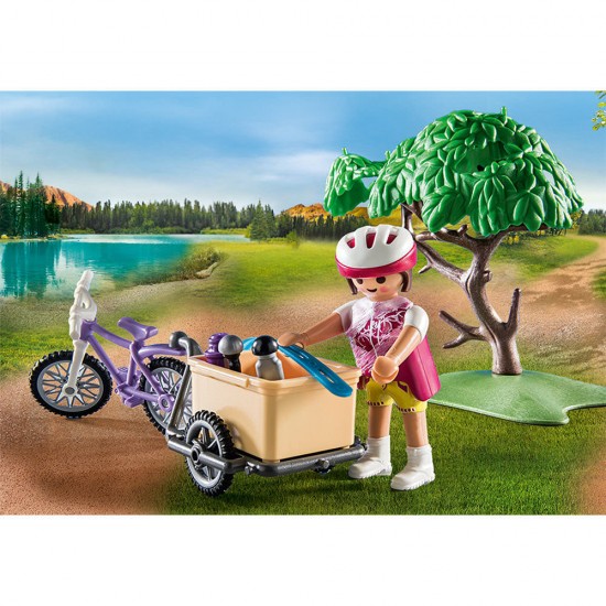 Playmobil Family Fun - Tur in munti cu bicicleta
