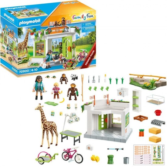 Playmobil Family Fun - Veterinar la Zoo