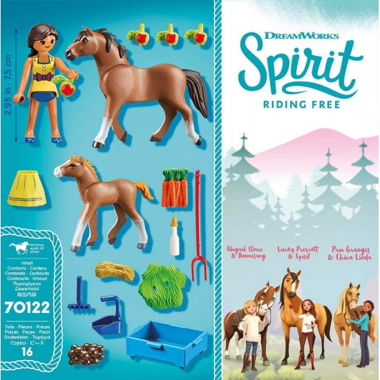 Pru cu calut si manz Playmobil Spirit