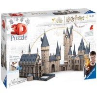 Puzzle 3D Castelul Harry Potter 1080 piese Ravensburger