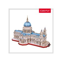 Puzzle 3D CubicFun - Catedrala St. Paul nivel complex 643 piese