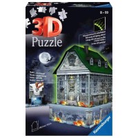 Puzzle 3D cu LED Casa Bantuita 216 piese Ravensburger