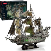 Puzzle 3D cu led Nava Flying Dutchman 360 piese