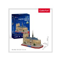 Puzzle 3D cu led Note Dame 149 piese