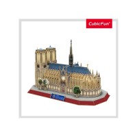 Puzzle 3D cu led Note Dame 149 piese