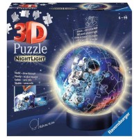 Puzzle 3D luminos Astronaut 72 piese Ravensburger