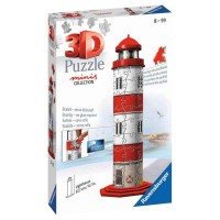 Puzzle 3D Mini Lighthouse 54 piese Ravensburger
