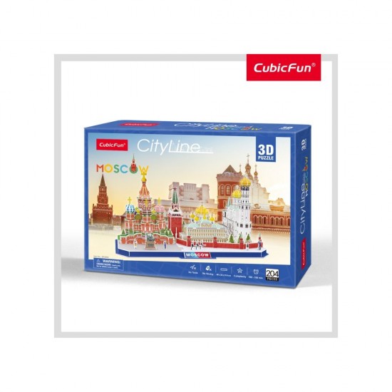 Puzzle 3D Moscova 204 piese