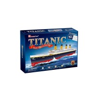 Puzzle 3D Nava mare Titanic 113 piese