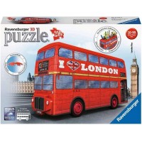 Puzzle 3D Autobuz Londra Ravensburger 216 piese