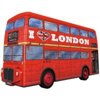 Puzzle 3D Autobuz Londra Ravensburger 216 piese