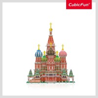 Puzzle 3D cu brosura Moscova 224 piese