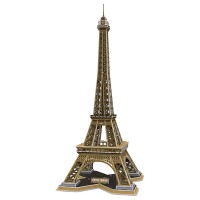 Puzzle 3D cu brosura Paris 80 piese