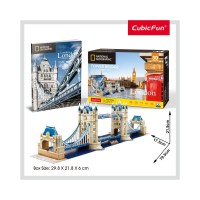 Puzzle 3D cu brosura Tower Bridge 120 piese