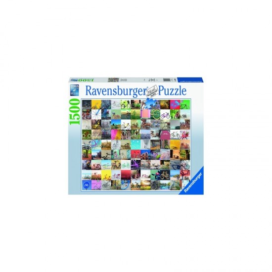 Puzzle 99 biciclete Ravensburger 1500 piese