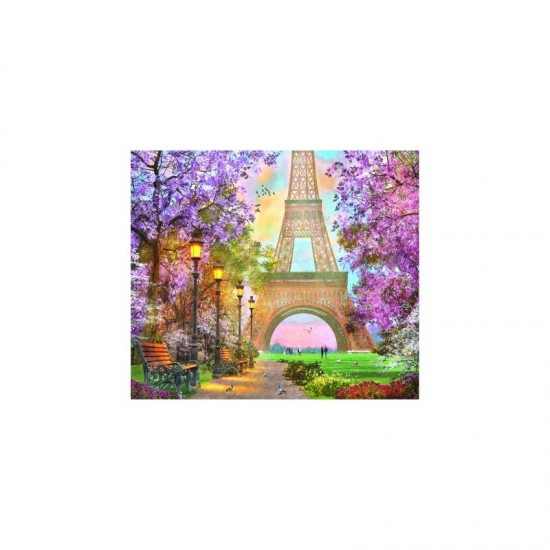 Puzzle Alee romantica Paris Ravensburger 1500 piese