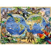 Puzzle animalele lumii 100 piese
