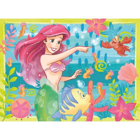 Puzzle Ariel 500 piese + stickere Ravensburger