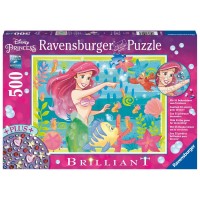 Puzzle Ariel 500 piese + stickere Ravensburger