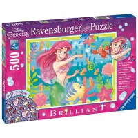 Puzzle Ariel 500 piese + stickere Ravensburger