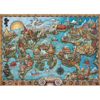 Puzzle 1000 piese Ravensburger - Atlantida