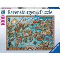 Puzzle 1000 piese Ravensburger - Atlantida