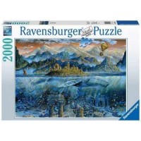 Puzzle Balena fantastica Ravensburger 2000 piese