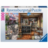 Puzzle cafenea pitoreasca Ravensburger 1000 piese