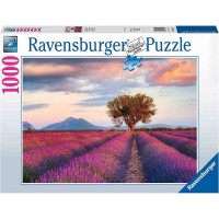 Puzzle 1000 piese Ravensburger - Camp de lavanda