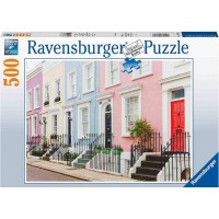 Puzzle 500 piese Ravensburger - Case colorate