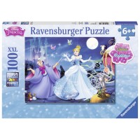 Puzzle Cenusareasa 100 piese glitter Ravensburger
