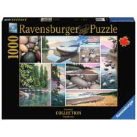 Puzzle 1000 piese Ravensburger - Colaj Coasta de Vest