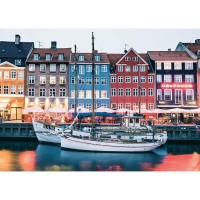 Puzzle Copenhaga Danemarca 1000 piese