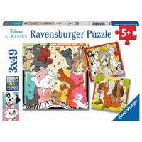 Puzzle Disney 3x49 piese Ravensburger