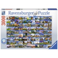 Puzzle Europa 99 locuri 3000 piese Ravensburger