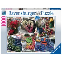 Puzzle flori in New York Ravensburger 1000 piese