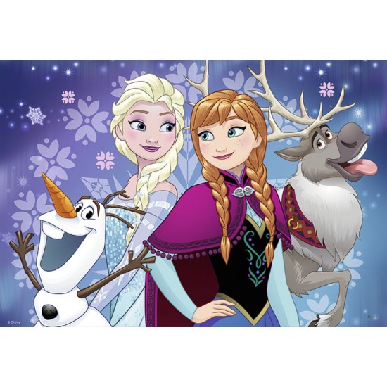 Puzzle Frozen 2x24 piese Puzzle Frozen 2x24 piese