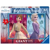Puzzle Frozen II Elsa si Anna 60 piese