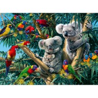 Puzzle Koala in copac 500 piese Ravensburger