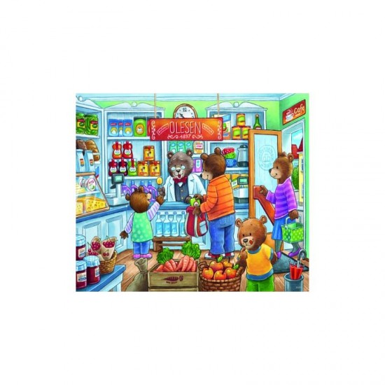 Puzzle magazin alimentar 2x12 piese Ravensburger