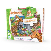 Puzzle mare de podea 50 piese - Animalele lumii